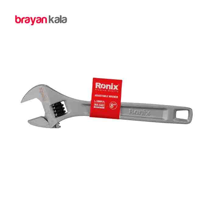 عکس اصلی آچار فرانسه 8 اینچ رونیکس مدل RH-2402